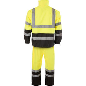 Chaqueta DE SEGURIDAD Ropa de alta visibilidad Producción especializada personalizada de chaqueta de seguridad reflectante de trabajo impermeable Fabricado por Dress Sports - Product Image 3