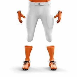 Uniforme de football américain pour hommes Goldwork, respirant, grande taille, manches courtes, personnalisable, service OEM - Product Image 3