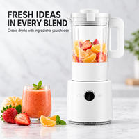 Mixeur intelligent en verre 9 vitesses, contrôlé par application, pour smoothies, avec 6 lames, électrique domestique, fournisseur Mihome