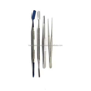 Instrumentos quirúrgicos de implantes dentales profesionales, Kit de cirugía Oral de 17 piezas, Kit de cirugía Dental Oral alemana CE de acero inoxidable - Product Image 4