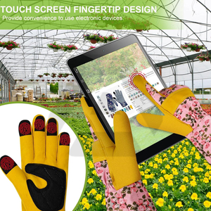 Gants de jardinage à manches longues très résistants avec protection étendue pour l'élagage, la taille et l'aménagement paysager par AMAZING INDUSTRIES - Product Image 4