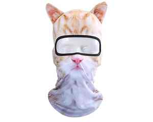 Balaclava de ski sublimée à imprimé animal, style nouveau et haut de gamme, couvre-tête intégral pour l'hiver, pour le ski en plein air, la neige - Product Image 1