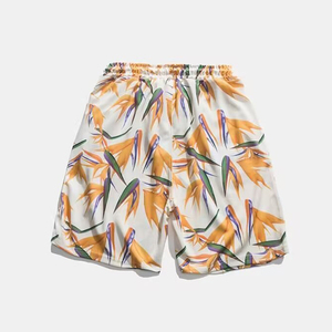 Pantalones cortos de gimnasio de calle alta personalizados Unisex, sueltos, elásticos, con cordón, patrón sólido, estampado, Material de malla, cortavientos, informales, al por mayor para - Product Image 3