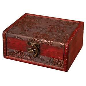 Mosquée islamique en croissant caisse en bois boîte de Sadaquah en forme de rectangle avec comptoir pour le Ramadan et l'Eid Mubarak cadeaux d'argent - Product Image 4