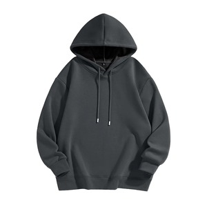 Sweatshirts à capuche unisexes en molleton chaud et lourd pour hommes Vente en gros numérique en toile teintée uni d'hiver de qualité supérieure - Product Image 4