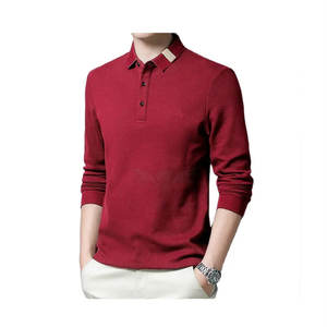 Polo de diseño personalizado para hombre, Camisa lisa de alta calidad, informal, Polo bordado inteligente - Product Image 1