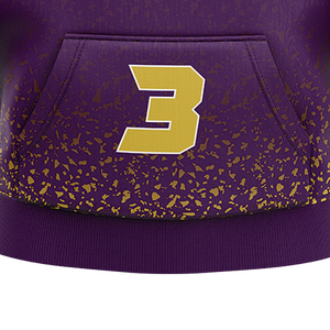 เสื้อมีฮู้ดพิมพ์ลายผ้าฝ้ายเทอร์รี่ผ้า400Gsm บ็อกซี่เสื้อผ้าแนวสตรีทแวร์เสื้อมี500Gsm พิมพ์ลายนูนมีกระเป๋าแบบระเหิดสำหรับผู้ชายฤดูหนาว - Product Image 3