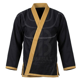 Uniforme de BJJ de Alta Calidad 100% Algodón para Adultos - Ropa de Entrenamiento de Artes Marciales Transpirable de Secado Rápido con Logotipo Frontal y Ajuste Cómodo - Product Image 3
