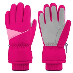 Gants de ski PISTESIGN imperméables et thermiques pour l'extérieur, unisexes, compatibles écran tactile, chauds, personnalisables, avec fermeture à enfiler - Product Image 1