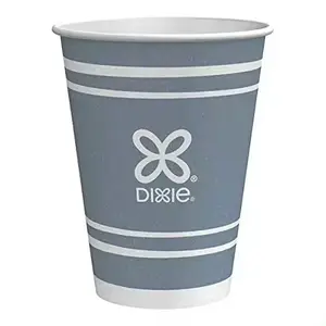Bulk Dixie To Go Disposable Paper Cups, 12 oz, 1000 Count (20 Packages Of 50)
