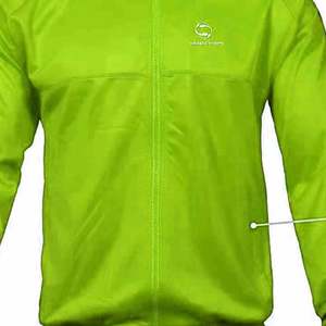 Conjunto de chándal de 2 piezas con cremallera completa cómodo informal para hombre, diseño atlético con cuello levantado para correr en invierno, deportes ecológicos - Product Image 5