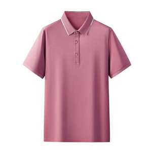 Venta al por mayor personalizado bordado 100% algodón para Polo camiseta Unisex Golf transpirable diseño patrón de color sólido para los hombres - Product Image 6