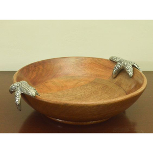 Bol en bois d'olivier avec branche d'olivier bol à salade décoratif vaisselle vaisselle soupe dessert bol de service pour Offre Spéciale - Product Image 2