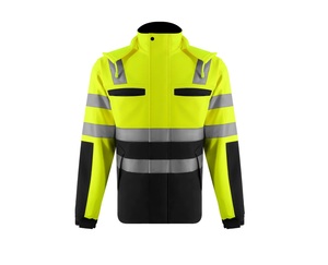 Sudadera con capucha de lana reflectante Venta al por mayor Construcción Algodón Seguridad Ropa DE TRABAJO Hombres Trabajo Hi Vis Fr Traffic Work Wear Hoodie - Product Image 3