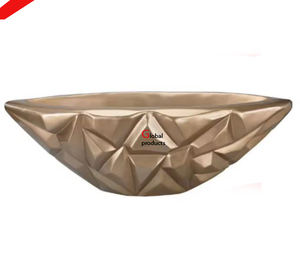 Tazón de Metal de Diseño Moderno para Servir Postres y Chocolate para Hoteles, Restaurantes y Bares - Product Image 1