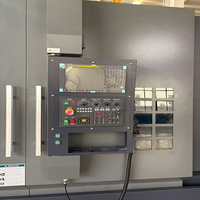 Tour CNC à banc incliné TCK800 économique avec commande GSK, mandrin de précision à 3 mors, pour travaux de découpe de métaux intensifs