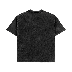 T-shirt délavé à l'acide Streetwear Hip Hop Stone 100% coton t-shirts avec logo personnaliser t-shirt vintage surdimensionné - Product Image 3