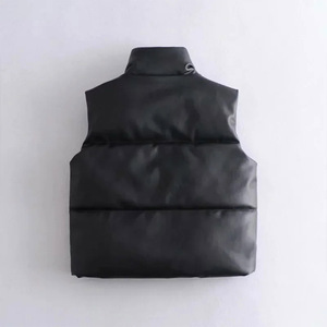 Offres Spéciales veste à bulles sans manches vêtements personnalisés en polyester extérieur sans capuche gilet bouffant court pour femmes/hommes gilet en cuir - Product Image 2