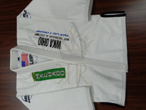 Trajes Deportivos de Algodón de Diseño Personalizado de Alta Calidad, Bordados, Kimono de Karate y Jiu-Jitsu Brasileño, Ropa de Artes Marciales Mixtas para Adultos - Product Image 5