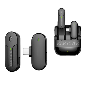 Microfono Lavalier Wireless Tipo C per Registrazione Audio a Mani Libere - Product Image 2