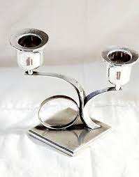 Bougeoir en métal d'inspiration antique Design vintage pour centre de table de Pâques Réception de mariage de Noël Décoration de la maison - Product Image 5