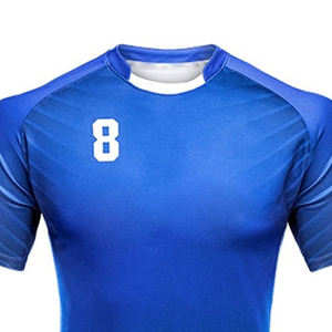 Dernier modèle personnalisé Uniforme de rugby d'équipe professionnelle unisexe OEM haute performance Ensemble maillot de rugby à sublimation court pour hommes - Product Image 5