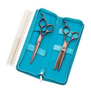 Kits de ciseaux | Salon de coiffure et salon de coiffure Ciseaux de coupe et d'amincissement avec étui à fermeture éclair - Product Image 4