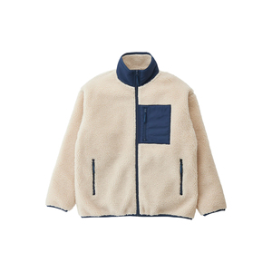 <b>Mens</b> Sherpa Fleece Winter <b>Jacket</b> Thick Warm Zip Up Outdoor Hoodie Coat Custom Fleece Outerwear OEM Winter Clothing Supplier - Product Image 1