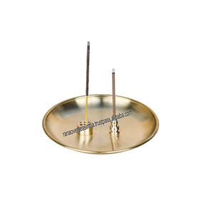 Porte-encens en métal avec récupérateur de cendres pour le yoga, la maison et le bureau, aromathérapie, parfum, prix de gros - Product Image 4