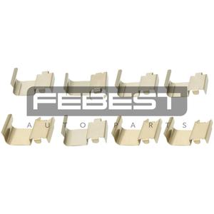 Set di clip per freni a disco FEBEST (0403-COLTF) - Product Image 1