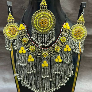 Traditional Style Afghan <b>Necklace</b> Earrings <b>Set</b> Hot Selling New Antique Jewelry Handmade <b>Necklaces</b> Earrings Jewelry <b>Sets</b> - Product Image 1