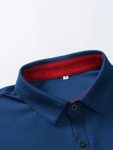 T-shirt polo de vente chaude pour les modèles et les couleurs personnalisés de haute qualité pour hommes - Product Image 4