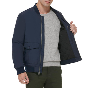 Chaqueta Bomber de manga larga para hombre de último diseño a la venta en alta calidad Chaqueta Bomber para hombre de diseño más popular - Product Image 5