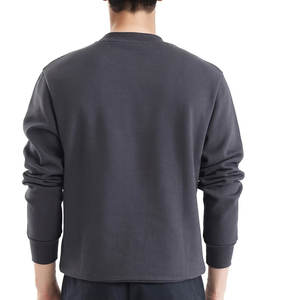 Heavyweight Casual Sweatshirts Wash Design Winter Style Fabric <b>Top</b>-Polyester/Cotton OEM Sweatshirts - Product Image 3