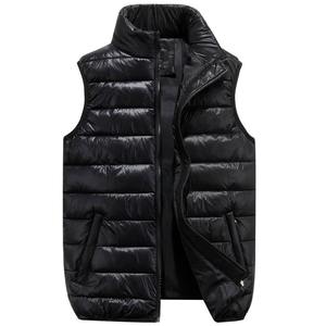 Men Custom Quilted Sleeveless Puffer <b>Vest</b> Warm Padding Bubble Waistcoat Water Resistant Winter <b>Vest</b> Supplier - Product Image 3