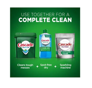 Cascade Platinum Plus ActionPacs Aroma Limón 72 Unidades 2X Potencia de Fregado vs. Completo para Platos Listos para Usar Suministro al por Mayor - Product Image 3