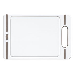 Tabla de Cortar de Plástico Stefanplast CHEF Gris Paloma 29x19cm para Bloques de Picar 51316 - Product Image 1