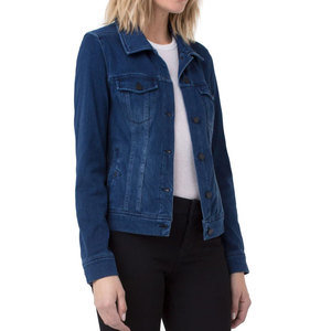 Veste en jean pour femmes de style unique veste en jean à manches longues de qualité supérieure, légère et populaire au meilleur design - Product Image 3