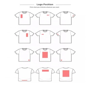 เสื้อยืดคอกลมแขนสั้นสีพื้นสำหรับผู้ชาย ทรงปกติ ผ้าคอตตอนเจอร์ซีย์ สไตล์ลำลอง เสื้อยืดผู้ชายแบรนด์ส่วนตัว - Product Image 3