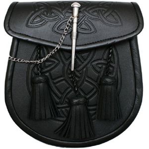 Kilt de cuero Sporran Antique 100% Hecho a mano Escocés Sporrans Cuero Premium Profesional OEM Sporran - Product Image 3