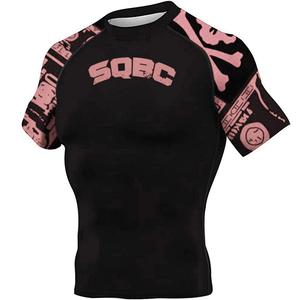 Rashguard/ Rashguard Mma Rash Guard manches longues vêtements de sport imprimés par sublimation numérique pour unisexe avec logo personnalisé - Product Image 5