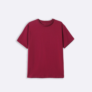 Camisetas ajustadas de color sólido para hombre más vendidas, venta al por mayor, tela de punto de diseño para exteriores con patrón de letras, tamaño adulto - Product Image 1