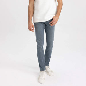 <b>Men's</b> <b>High</b> Street Style Regular Wash Mid <b>Waist</b> Custom Color <b>Jeans</b> Customized <b>High</b> Quality Streetwear for <b>Men</b> Boys - Product Image 4