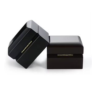Economy Luxury Recycled Materials Paper Jewelry Boxes Brown Ring & <b>Couple</b> Ring Bangle Box for Watch Jewelry Packaging Wholesale - Product Image 2