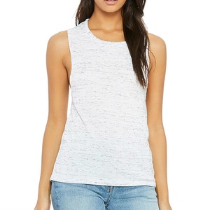 Top Corto Informal Básico sin Mangas para Mujer, Camiseta sin Mangas con Cuello Redondo, Espalda Deportiva, Acanalado, Satinado, Ecológico y Transpirable - Product Image 1