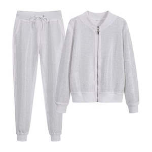 Chándal de Uso Diario, Material Cómodo, Logotipo Personalizado, Ideal para Ropa Deportiva, Conjuntos Casuales y Estilo de Vida - Product Image 6