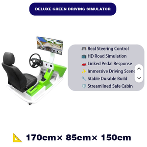 Machine d'entraînement à la conduite automobile XunYing XY-S06 pour écoles de conduite, formation des conducteurs, acier inoxydable, utilisation en intérieur, alimentation 110/220V - Product Image 2