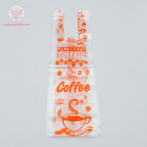 Bolsas de compras con fuelle lateral de plástico transparente reutilizables de alta calidad Logotipos personalizados de PE PLA biodegradables para exposiciones de supermercados - Product Image 6