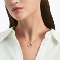 Pendentif de bijoux en diamant de laboratoire taille brillant personnalisé pour femme, certifié IGI, or rose 18 carats, clarté VVS1-VS2, vente en gros