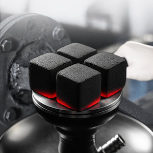 Daabadi ถ่านก้อนมะพร้าวผสมพรีเมี่ยม, เถ้าต่ำเป็นมิตรกับสิ่งแวดล้อมสำหรับชิชา - Product Image 1